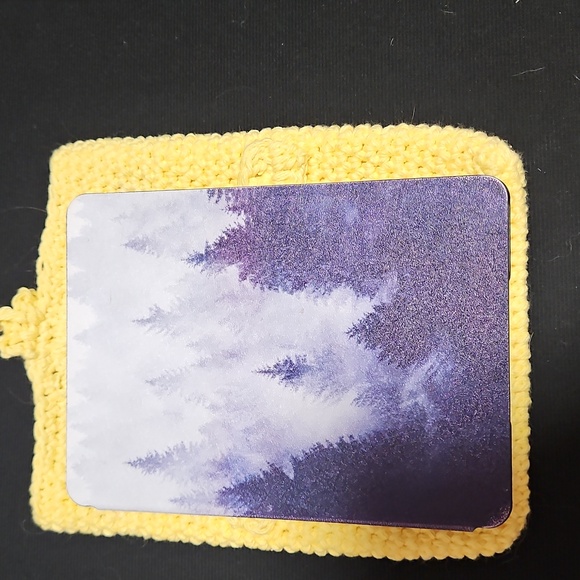 Yellow Crochet Chick E-reader Sleeve - Picture 4 of 6